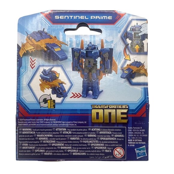 Transformers One Cog Changer Sentinal Prime 4-Inch Robot - Picture 4 of 6